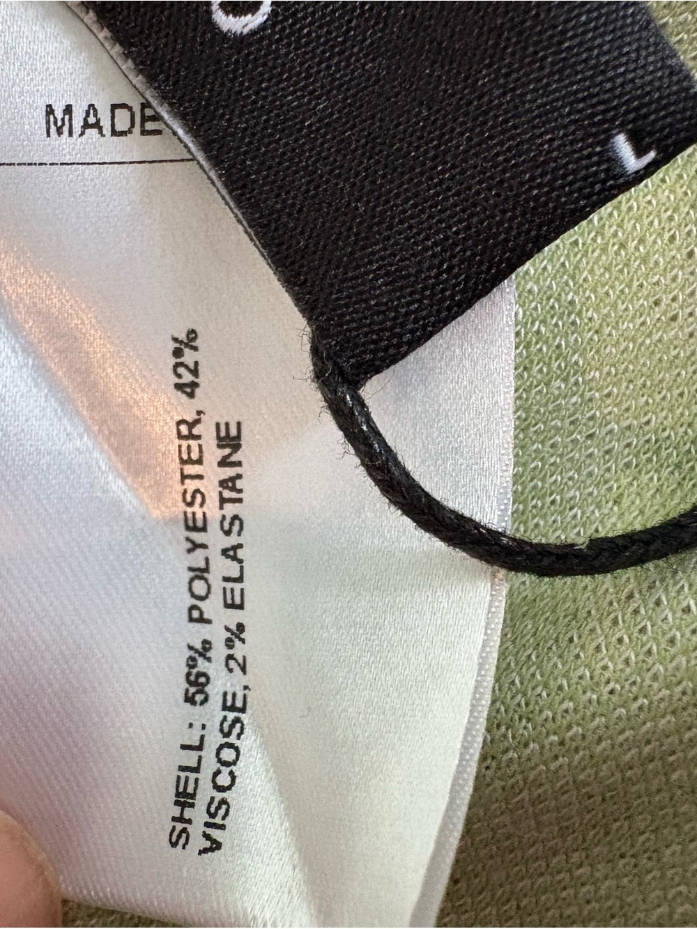 Gingham Capri Pants- Light Green - Picture 14 of 16